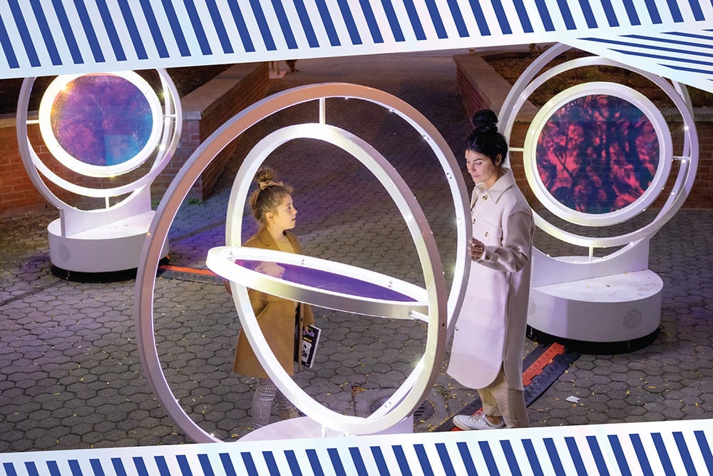 Optik Art Installation